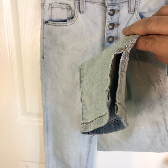 Harper Heritage Women's Size 25 Skinny Jeans Button Fly Light Wash High Rise - Picture 3 of 8